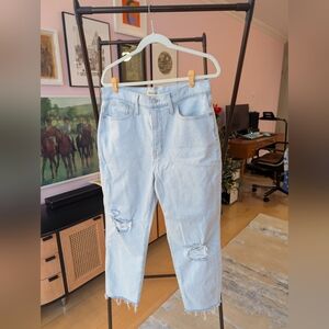 Madewell Light Blue Distressed Women's Jeans